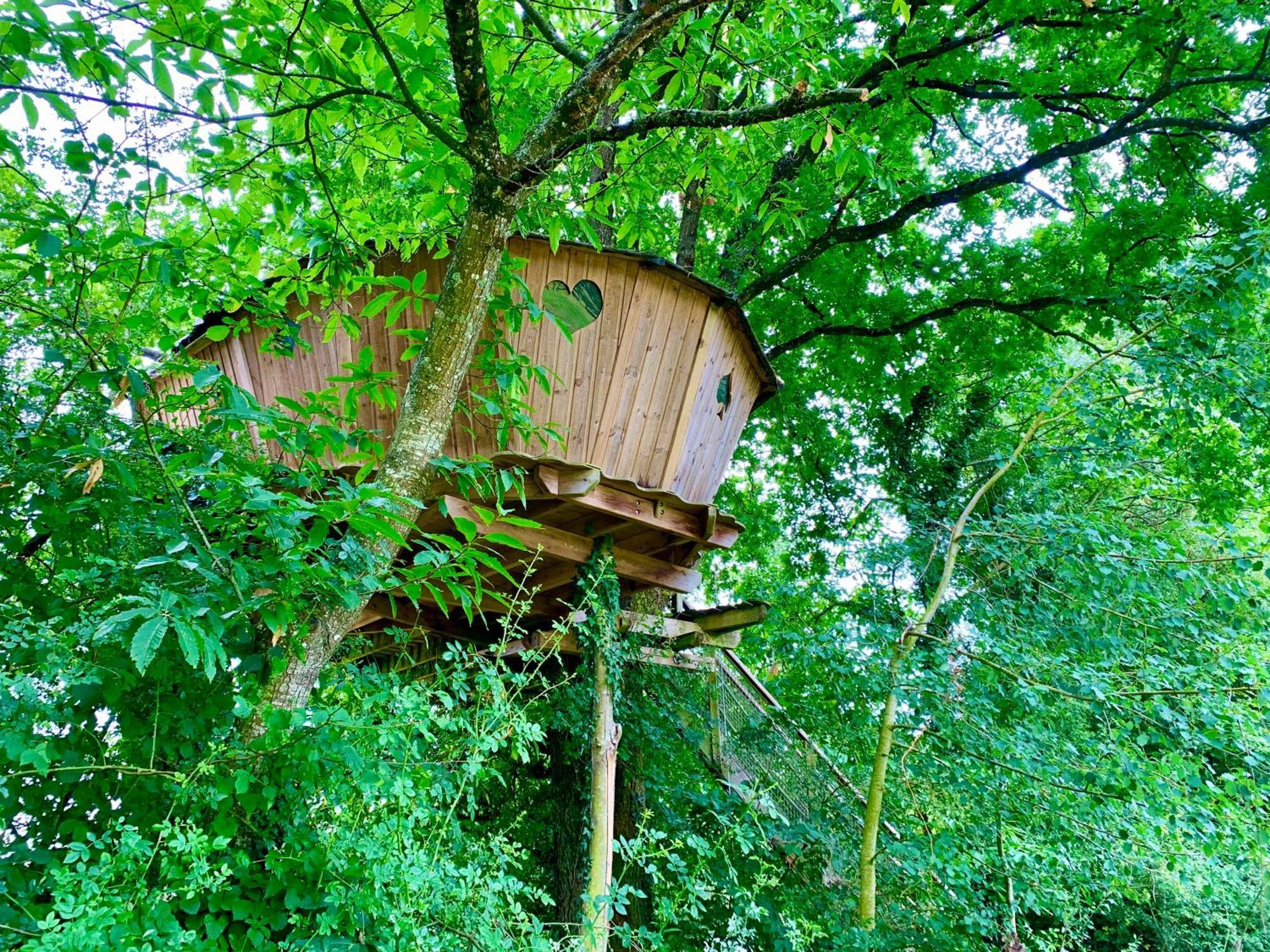 Domaine Des Vaulx - Locations De Cabanes Insolites La Baconniere Exterior photo
